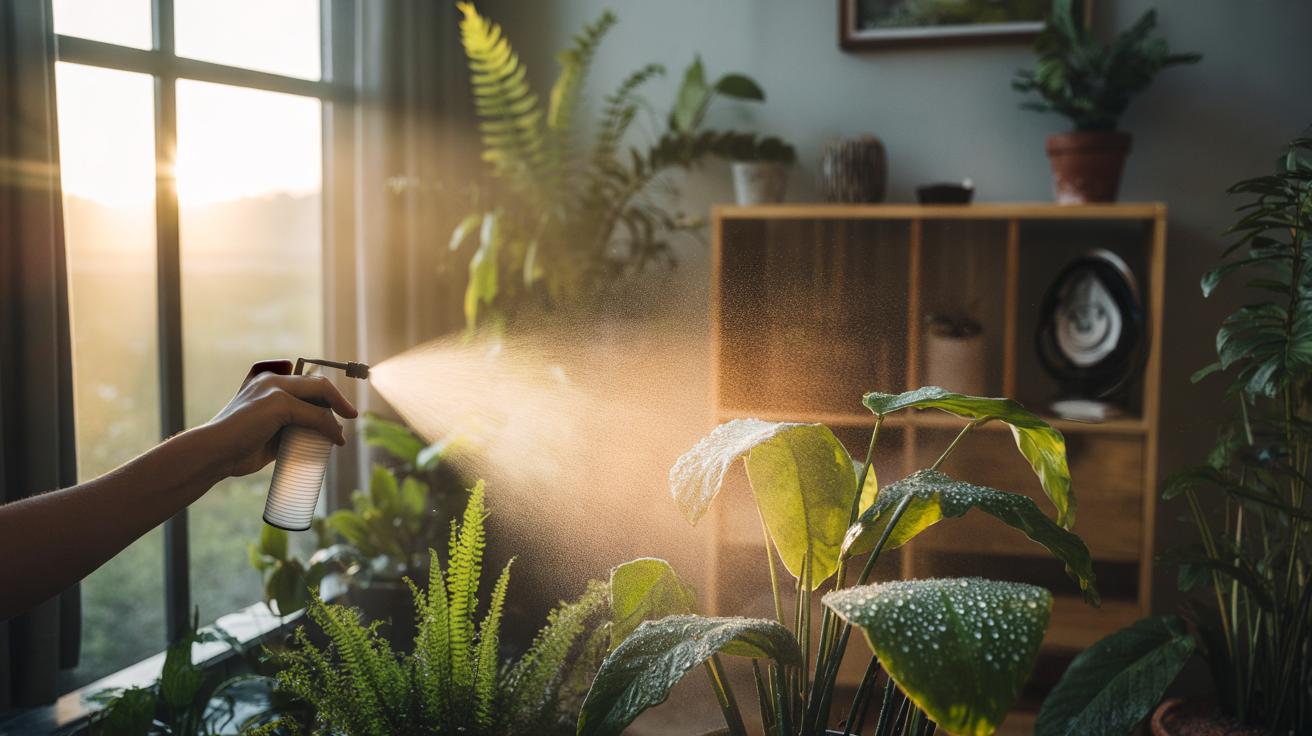 The morning misting habit that prevents houseplant pests naturally