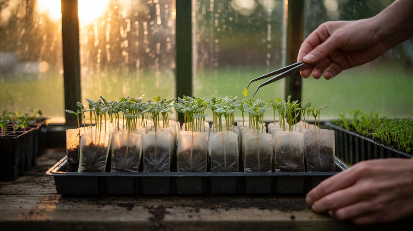 The tea bag trick that helps seedlings sprout faster, according to gardeners
